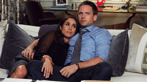 meghan markel naked|Patrick J. Adams Says Meghan Markle Made Fun of His Nude。